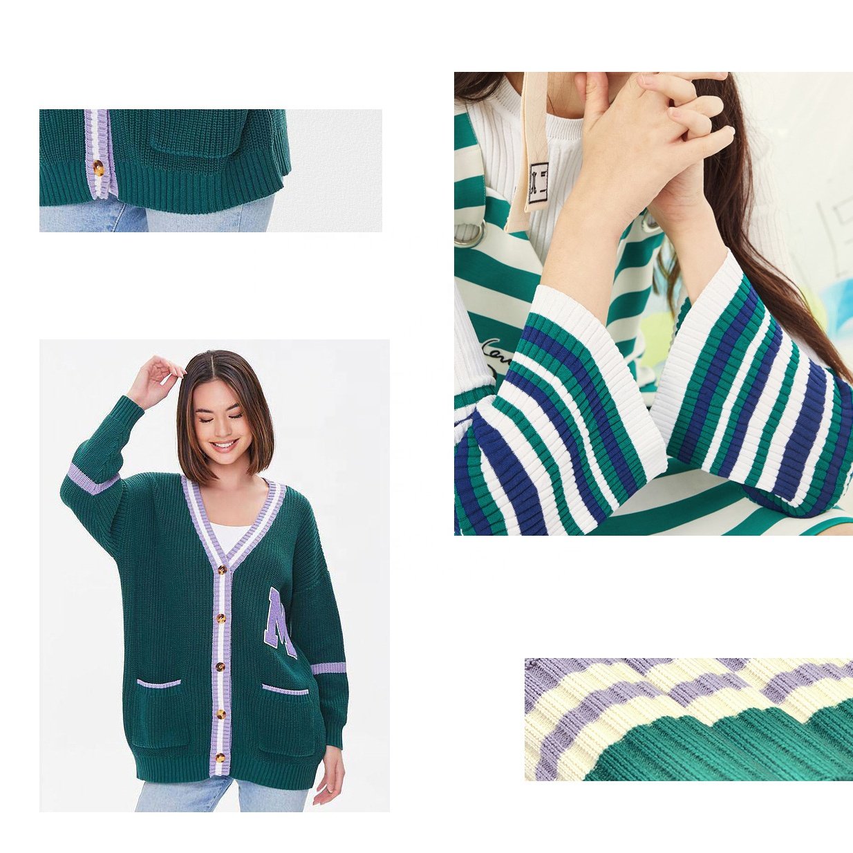 Custom factory price High Quality Knit Rib Polyester Knitting Rib Collar