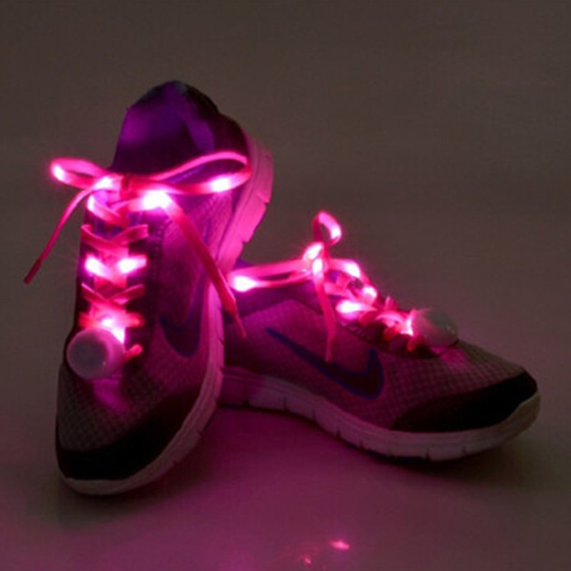 New fashionable led shoelace hot sale flashing led shoe lace fiber optic led shoe lace