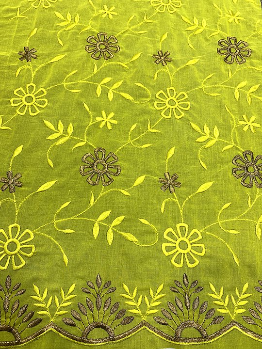 2023 NEW Embroidery African Swiss Voile Cotton Lace Wholesale Price Nigerian Dry Cotton Lace Fabric supplier and manufacturer