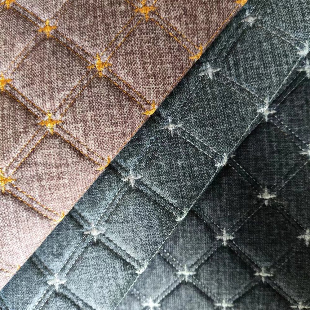 GOOD SELL EMBROIDERY FABRIC FOR DECORATION