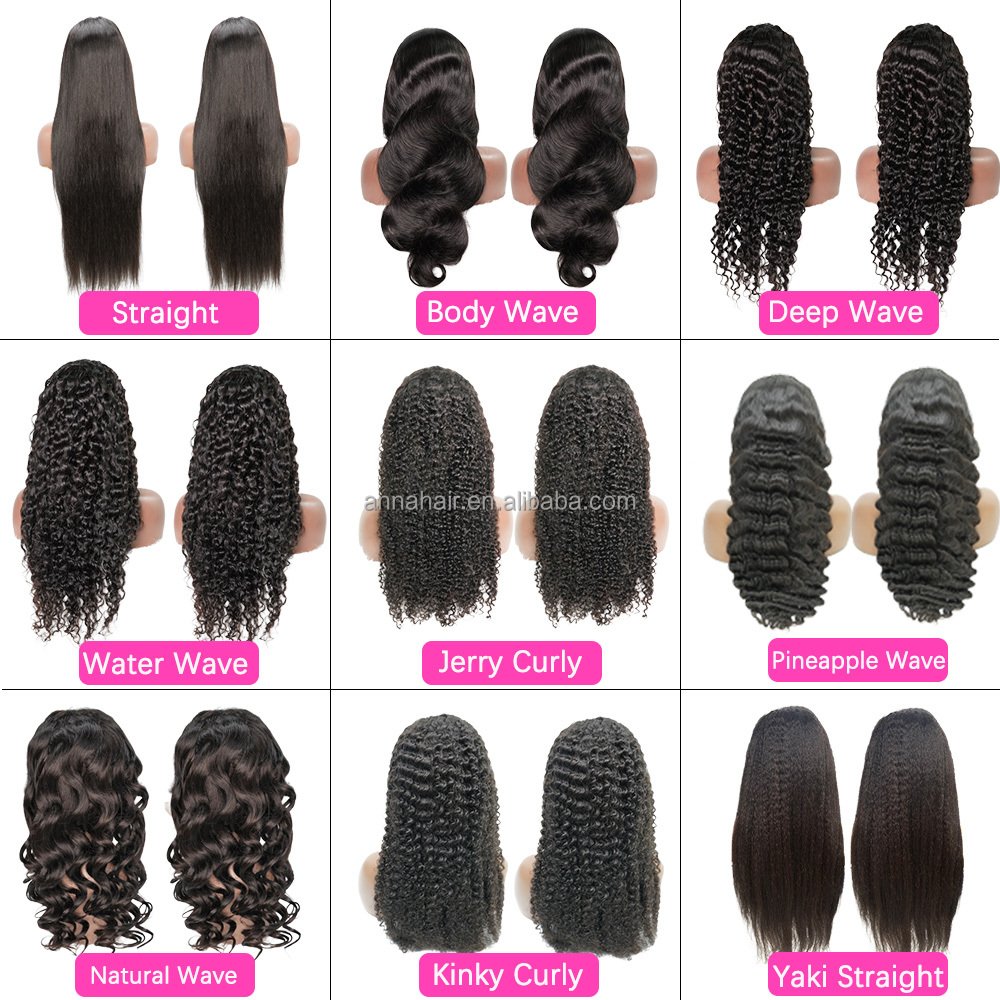 Large Cap Wigs For White Women India Mongolian Peruvian Water Wave Short Afro Kinky Curly Straight Remi Full Lace Wig