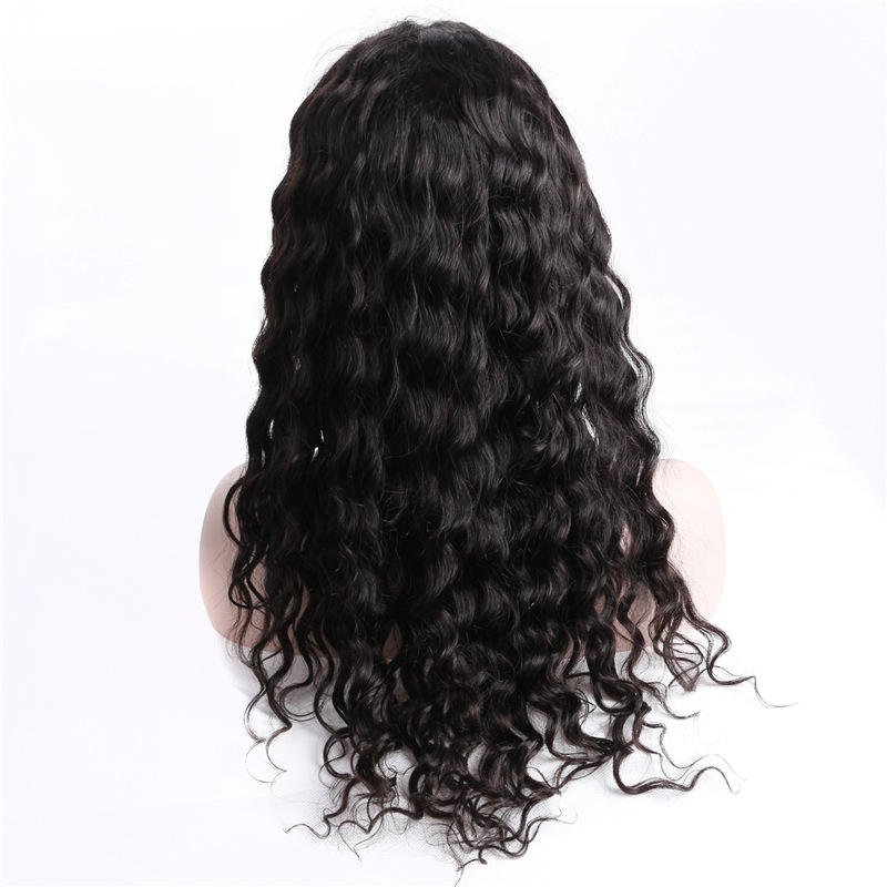 Lace Front Closure Wig for Black Virgin Human Hair Swiss Lace Frontal Wig Vendors, Brazilian Women Wholesale HD Full 360 13*6