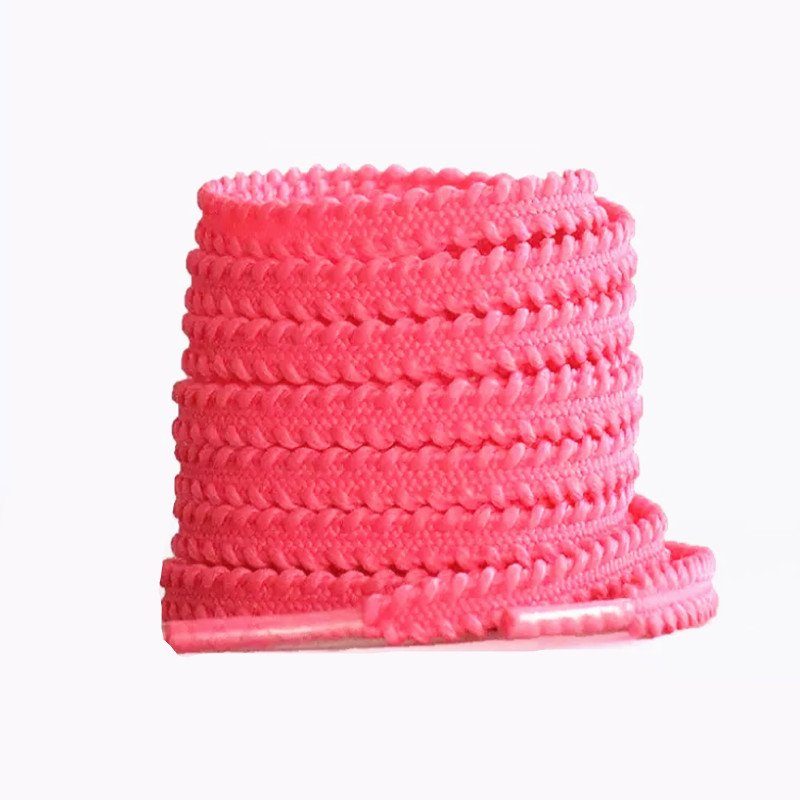 Yrunfeety New 120/140/160CM Flat Sawtooth Shoe Lace 6MM Serration Shoelace 15 Colors for Sport Rope Shoe Laces for Running Shoes