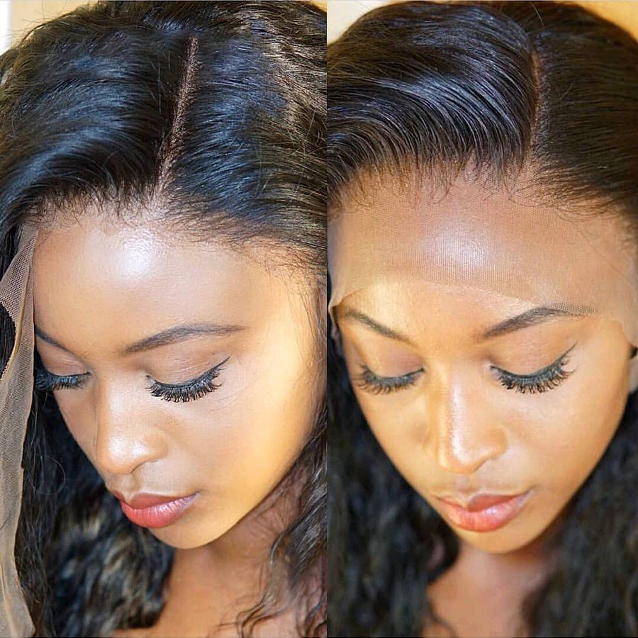 Cuticle Aligned Virgin Human Hair Vendor,Transparent HD 4*4 5*5 6*6 Lace Closure 13*4 13*6 Lace Frontal Wholesale