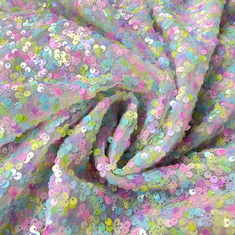 high-end bridal embroidery fabrics for clothing material oem bridal embroidery for wedding party