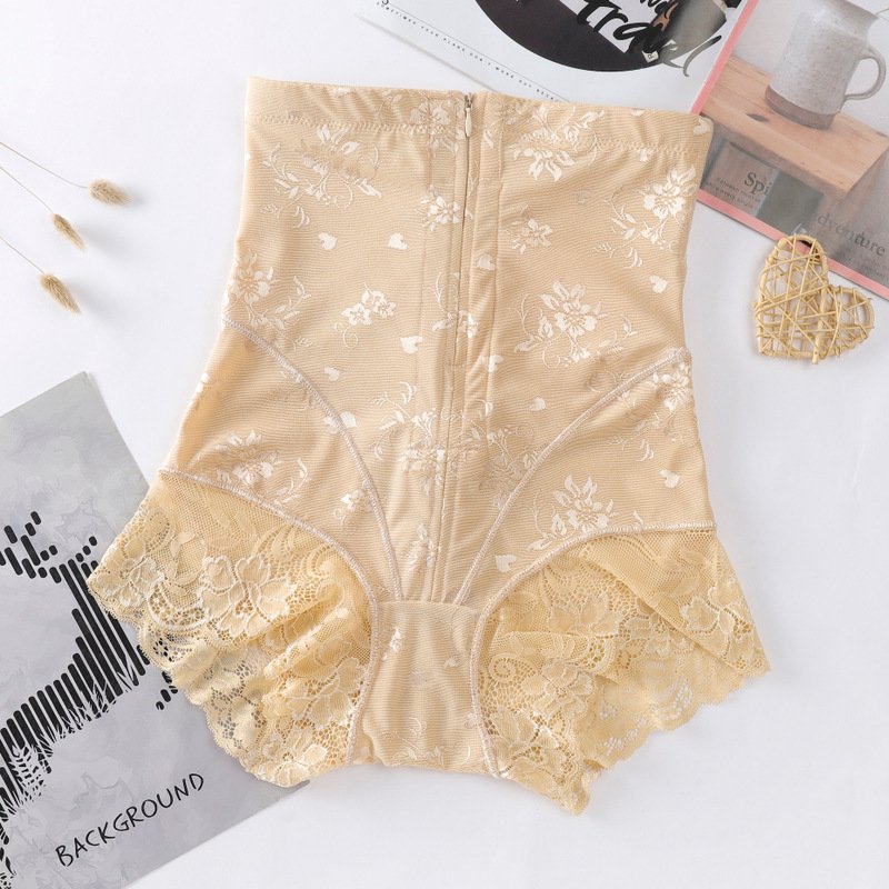 Women Plus Size Shaper wear High Waist Slimming Pants Tummy Control panties body Lace shaping underwear