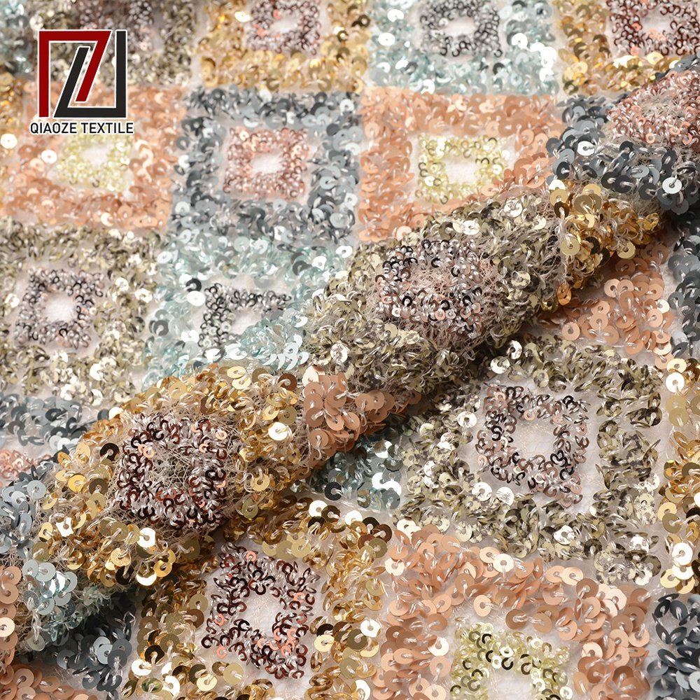 The hottest hanging sequins fabric of 2020