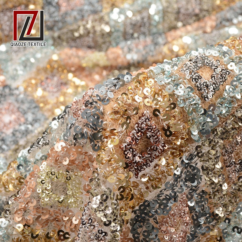 The hottest hanging sequins fabric of 2020