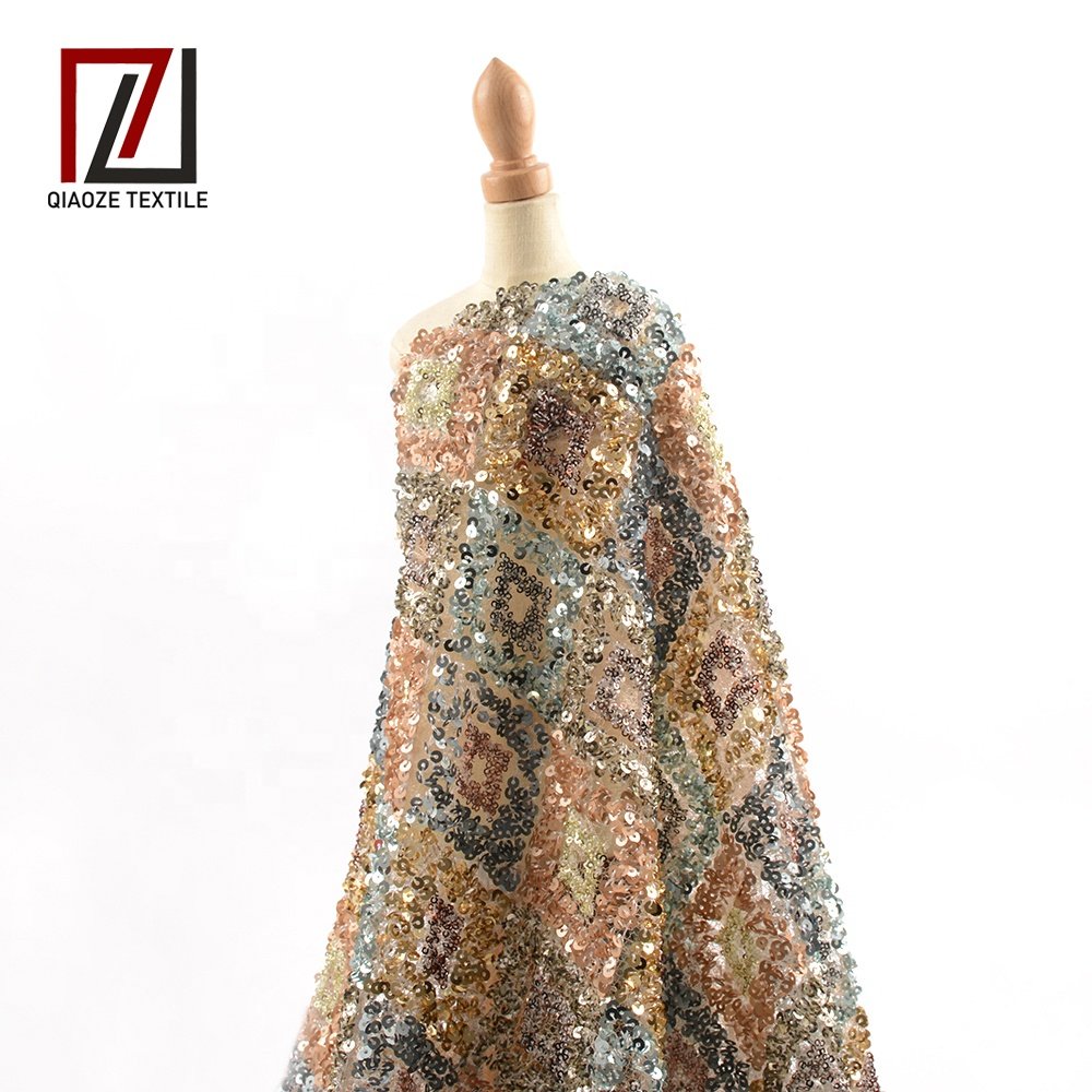 The hottest hanging sequins fabric of 2020