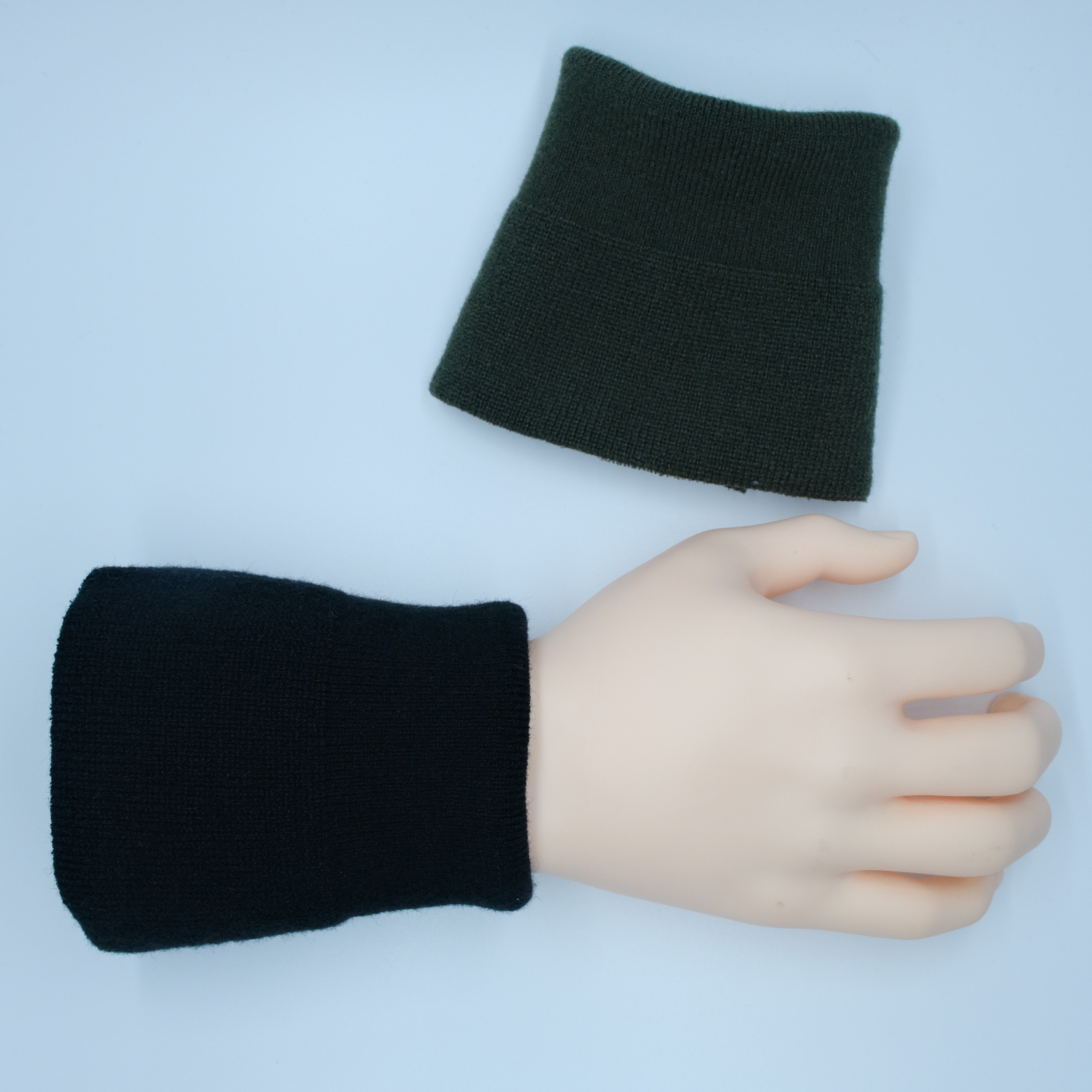 Custom Eco-friendly cotton spandex knit ribbed cuff, cuff ribbed suitable for down jacket clamp overcome