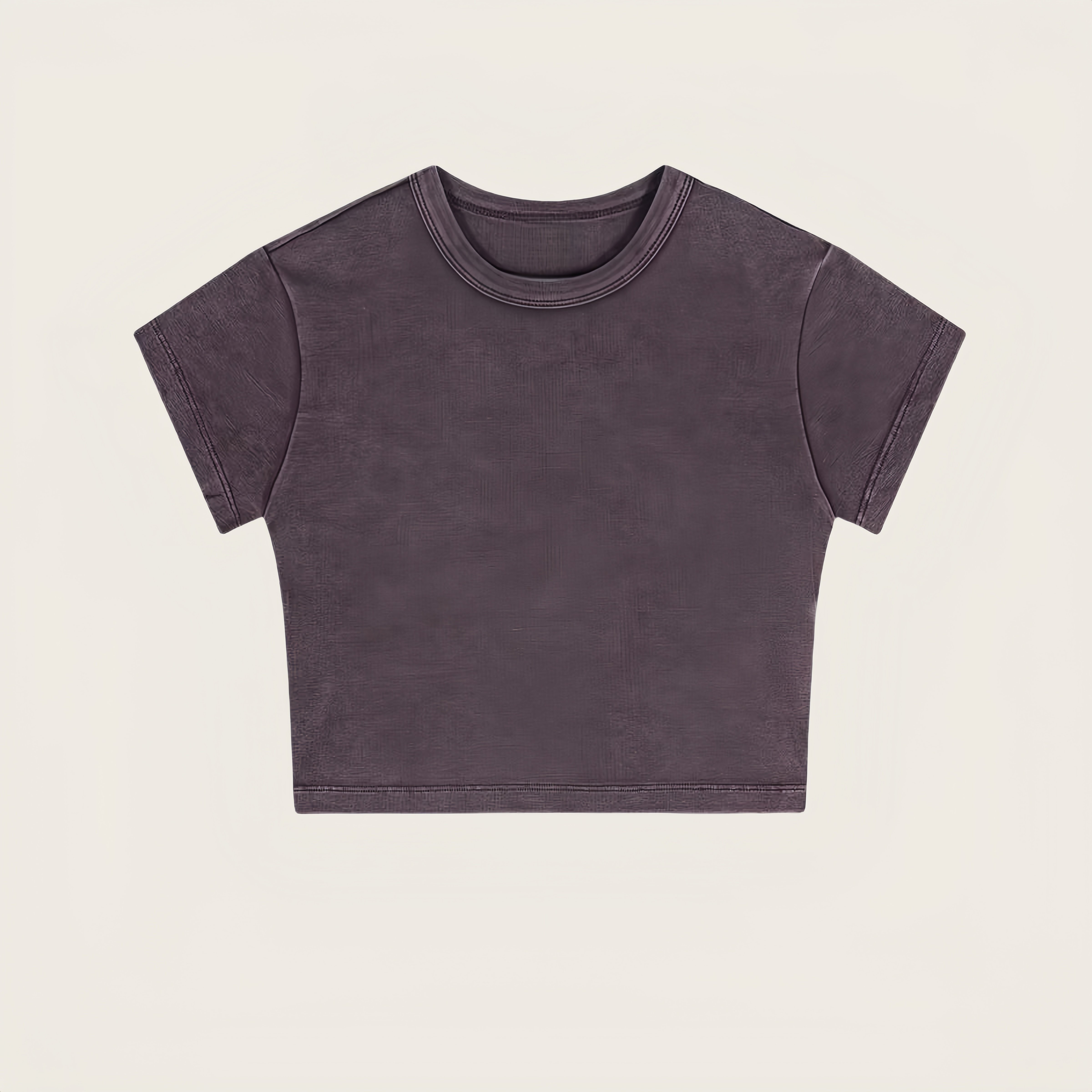 Custom LOGO High Quality 100% Cotton Plus Size Women's Crop Top Blank Plain Sexy Fitted Tank Top Ribbed T-shirts T-81