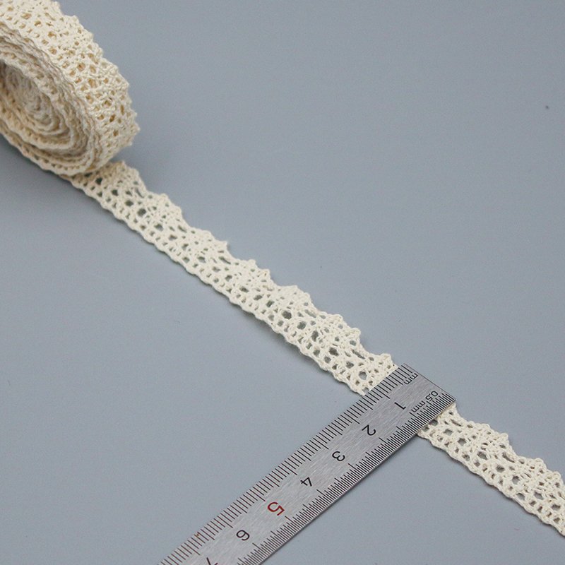 new arrival border crochet lace trim100% cotton lace border lace trim for clothing