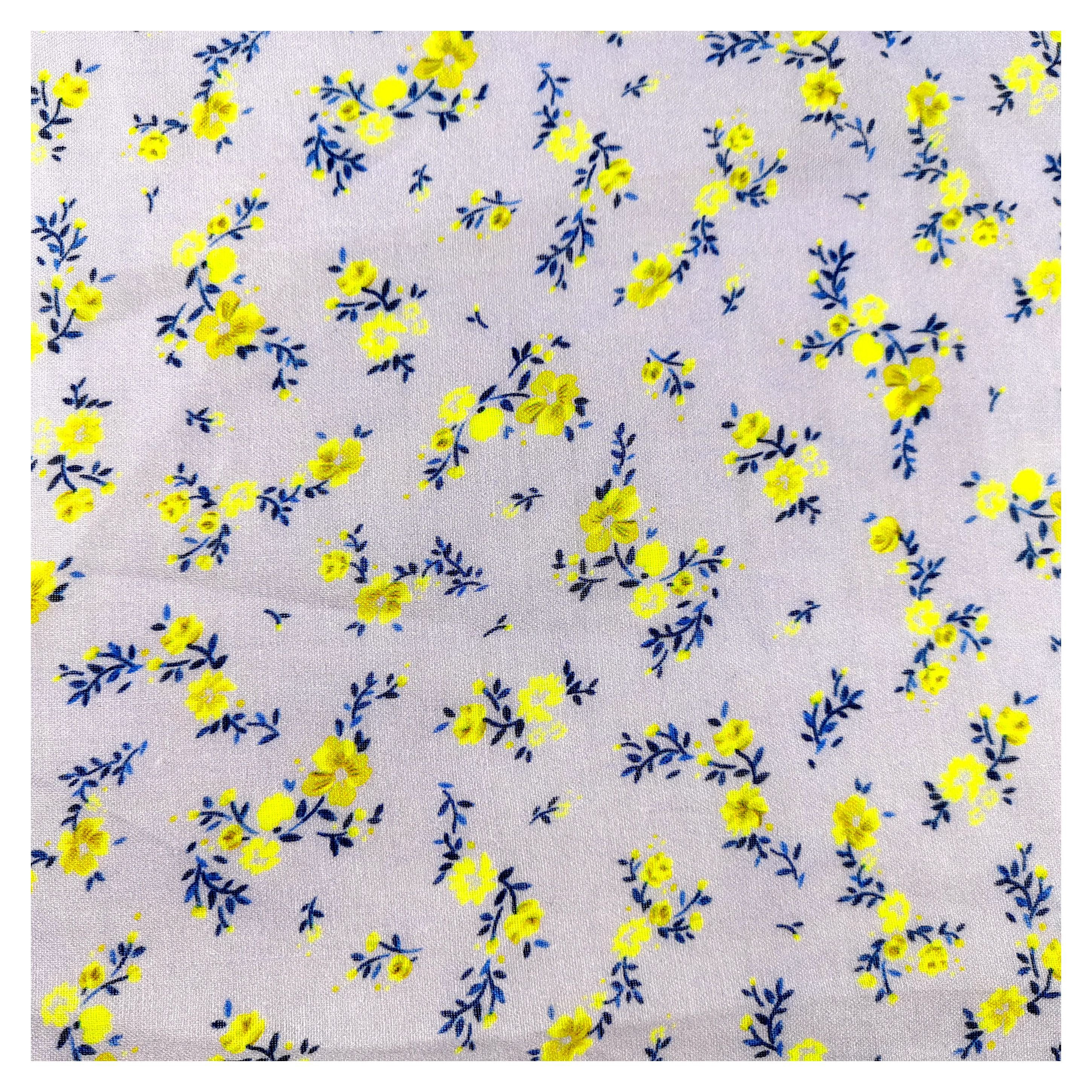 Nature fiber printed ramie fabric custom digital printing 100% ramie floral light cool soft breathable for women dresses