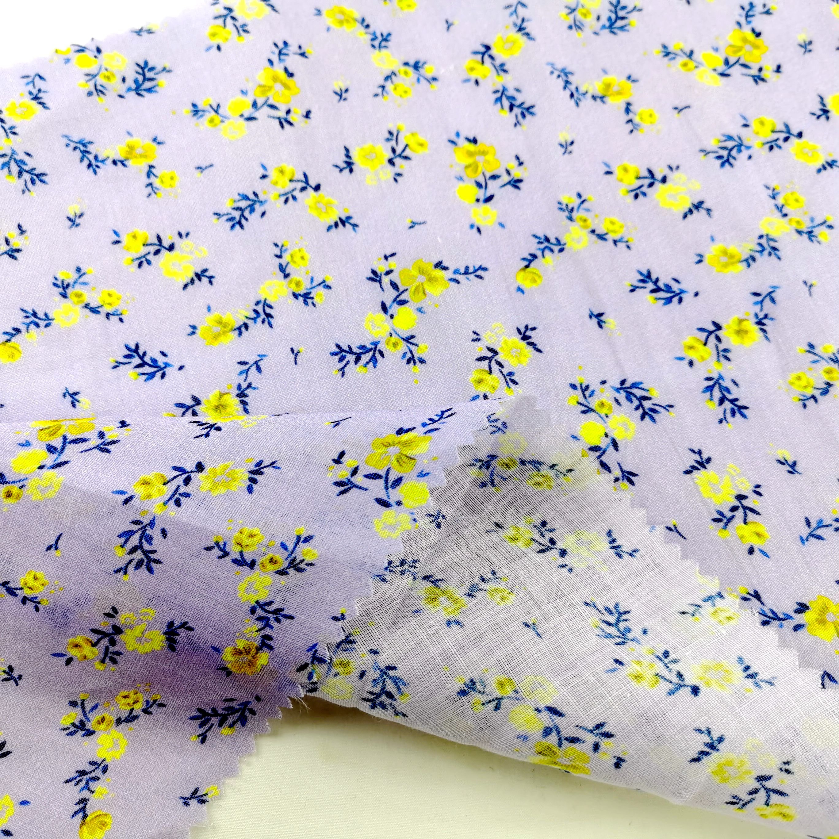Nature fiber printed ramie fabric custom digital printing 100% ramie floral light cool soft breathable for women dresses