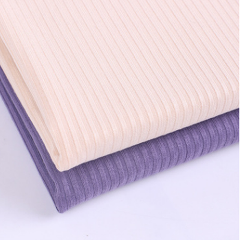 Colorful knitted 4*2,3*3,2*2 rib fabric,90%rayon10%spandex stretched fabric for sweater,T-shirt