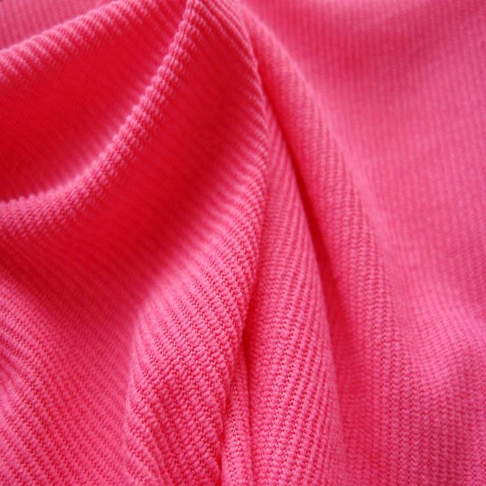 recycled nylon spandex rib jacquard knitted 2x2 rib knit fabric for sweaters repreve ribbed aerial alo yoga fabric