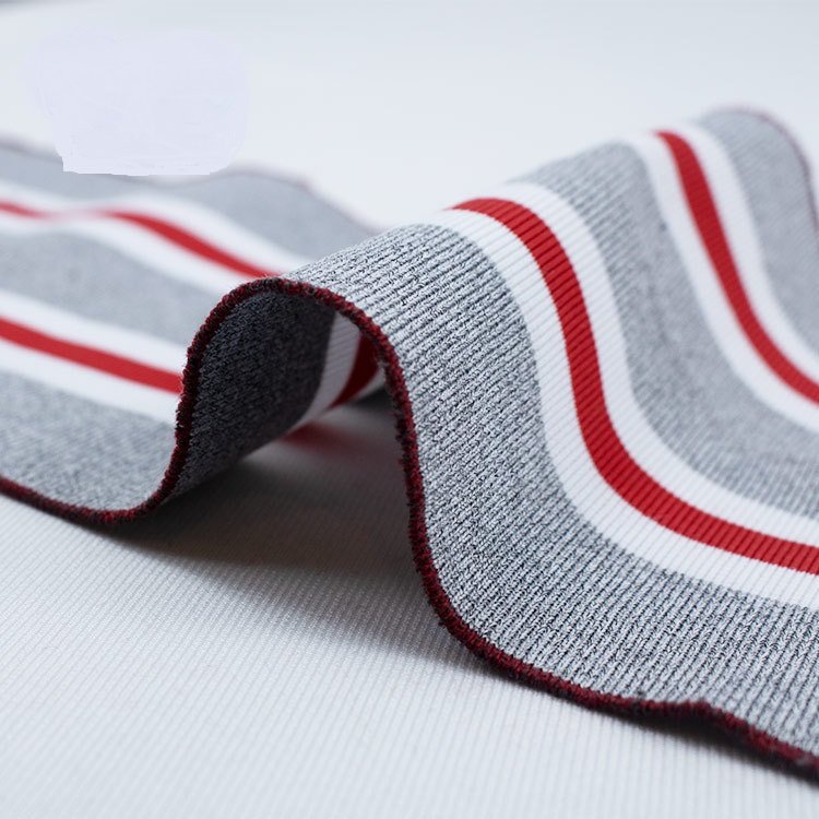 Custom Wholesales Knit Ribbing Fabric For Cuffs