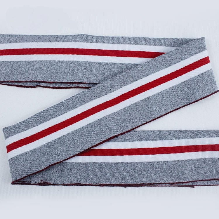 Custom Wholesales Knit Ribbing Fabric For Cuffs