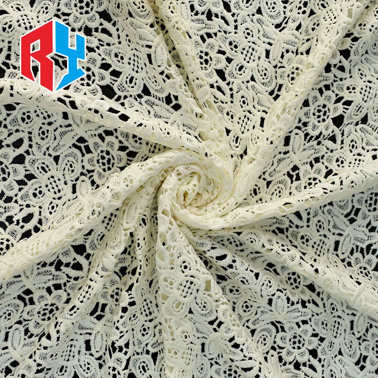 2024 tulle anti shrink wedding dress bridal embroidery mesh lace fabric