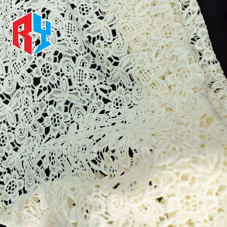 2024 tulle anti shrink wedding dress bridal embroidery mesh lace fabric