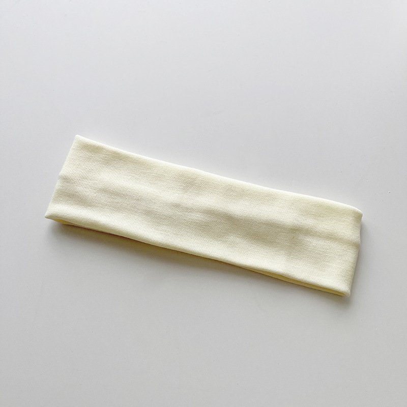 Classic Elastic Cotton HairBand Fashion Headbands For Women Men Running Fitness Yoga Hair Bands Stretch Makeup Hair Accessories