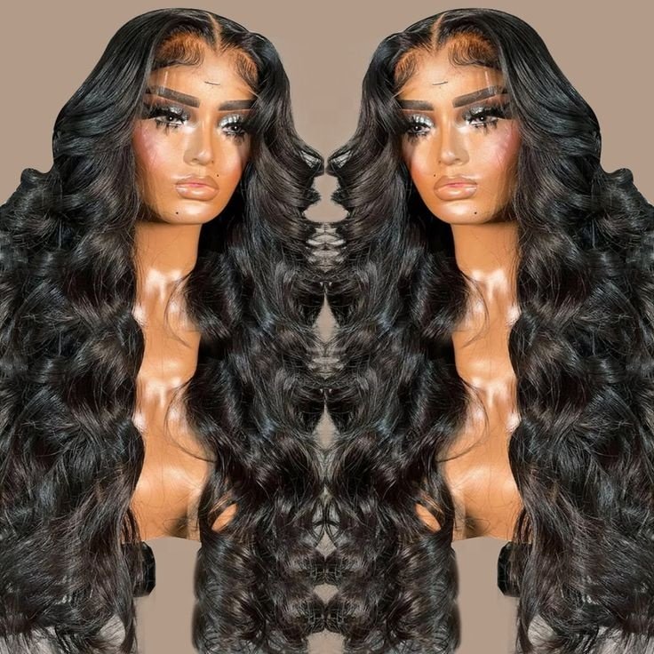 13x4 13x6 Hd Lace Frontal Wig Raw Indian Hair Unprocessed Body Wave Lace Front Wigs Human Hair Glueless Wigs for Black Women