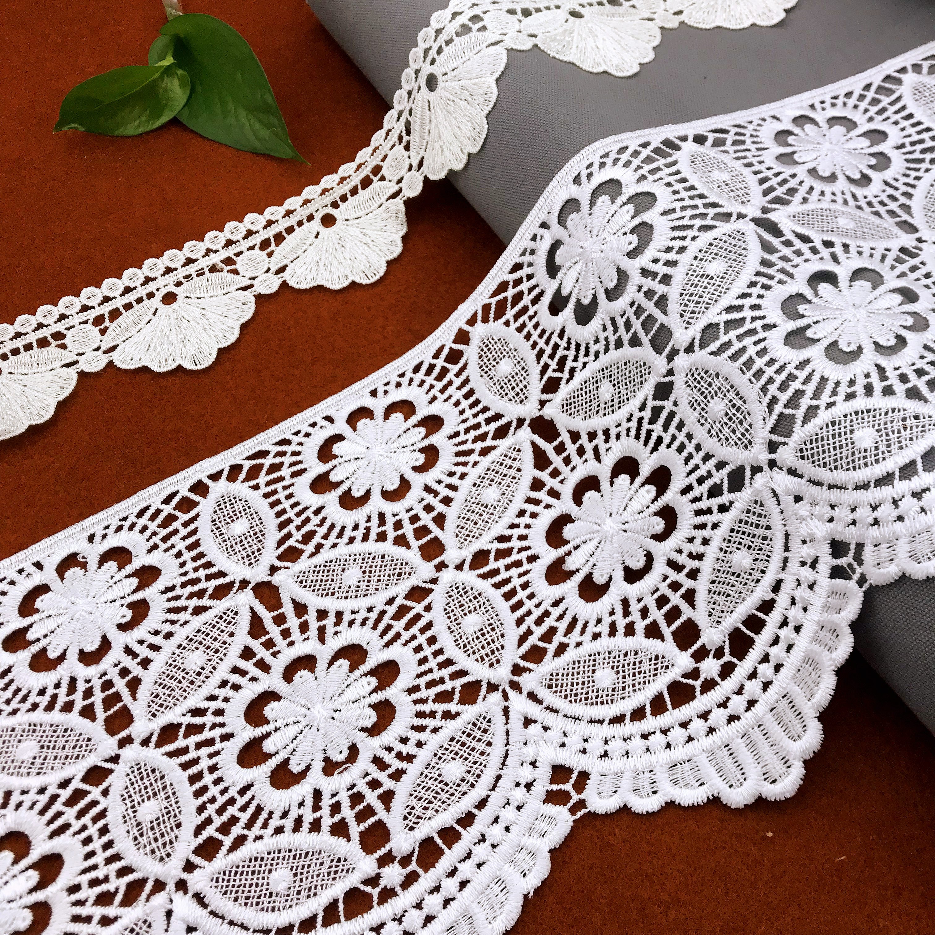 Hot selling Wholesale Manufacturer Polyester Embroidery Trimming Lace