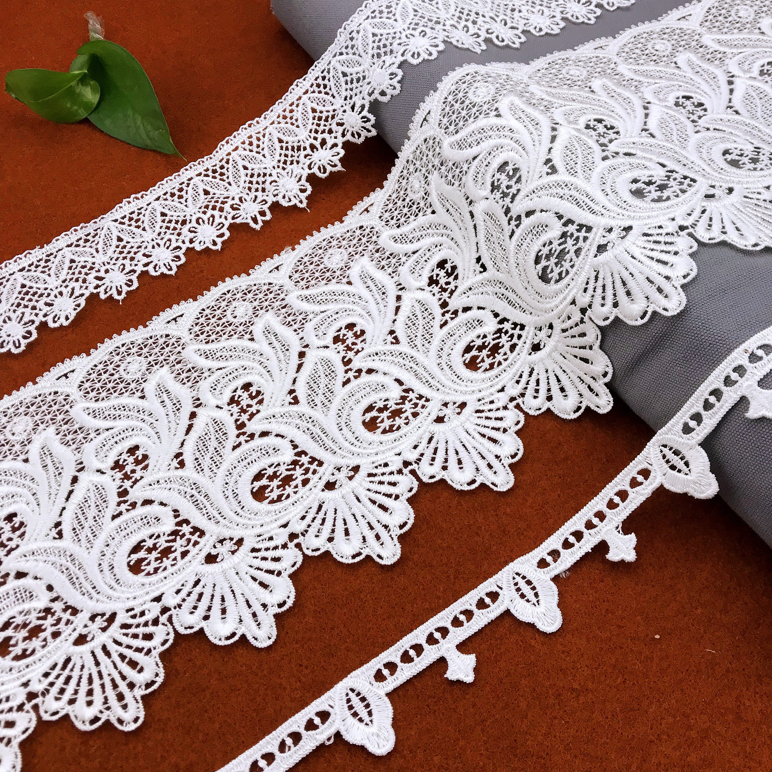 Hot selling Wholesale Manufacturer Polyester Embroidery Trimming Lace