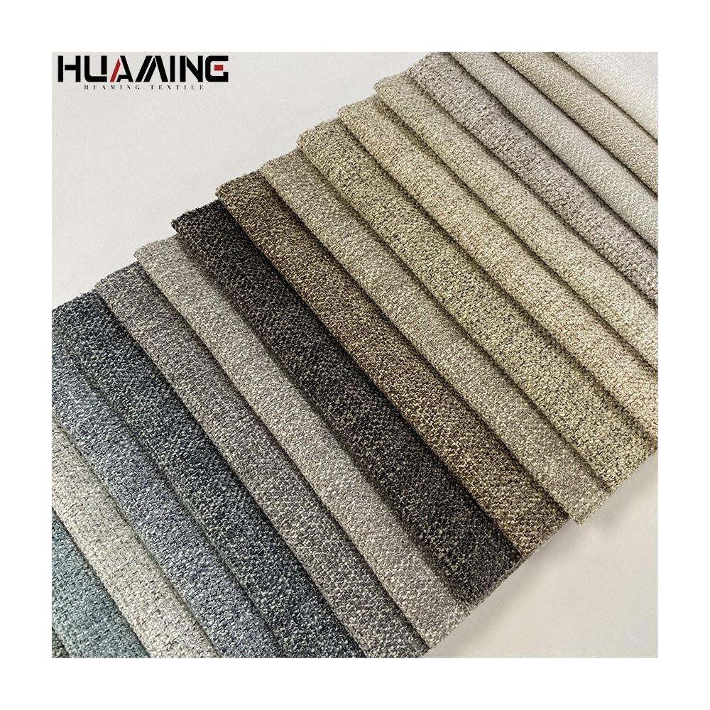popular piece dyed woven cotton look italian vintage style sofa cushion fabric from China Factory