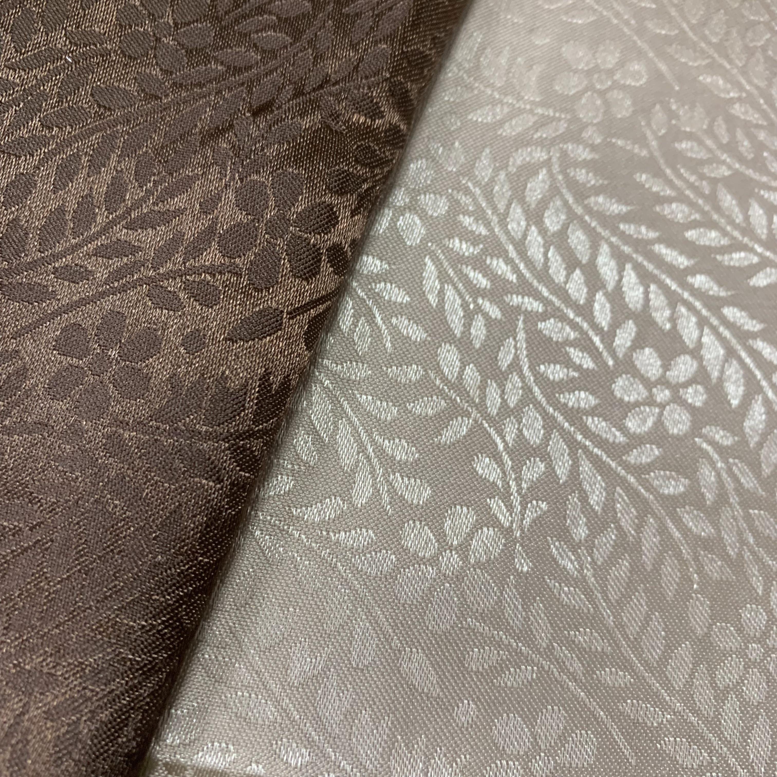 Heavy industry embossed embroidery jacquard clothing fabric retro light luxury cheongsam yarn-dyed fashion brocade silk fabric