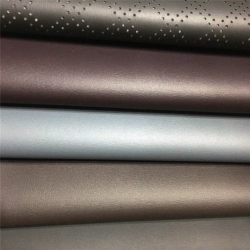Vietnam Wholesale embroidery fabric custom car seat upholstery printed pvc artificial faux leather fabrics for car seats