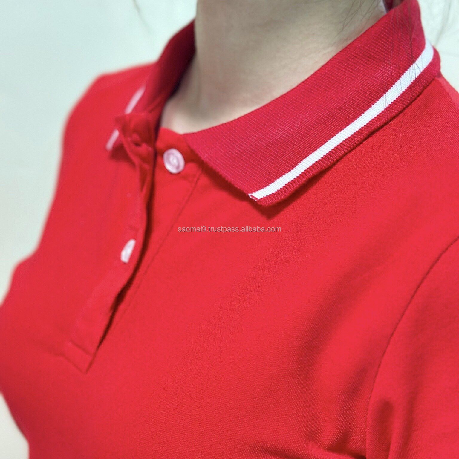 T Shirt Short Vietnam Highest Quality Sleeve Good Quality Solid Color Polo Shirts Custom Logo And Packaging