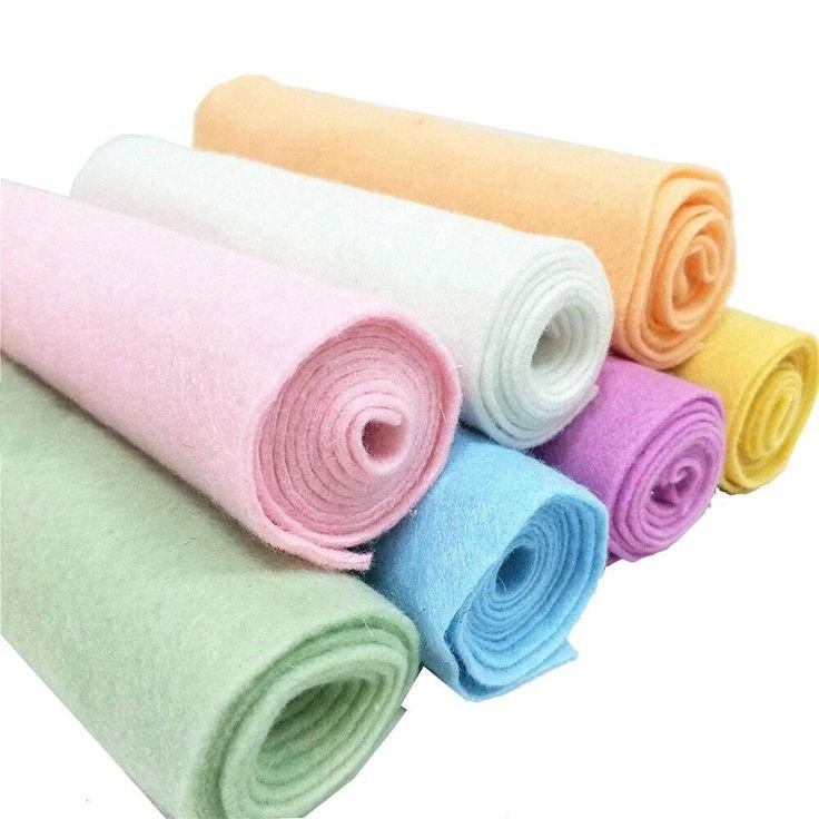 Customized Product 100% Polyester Punched Waterproof Sustainable Breathable Garment Tennis Materials Felt Fabric For Embroidery