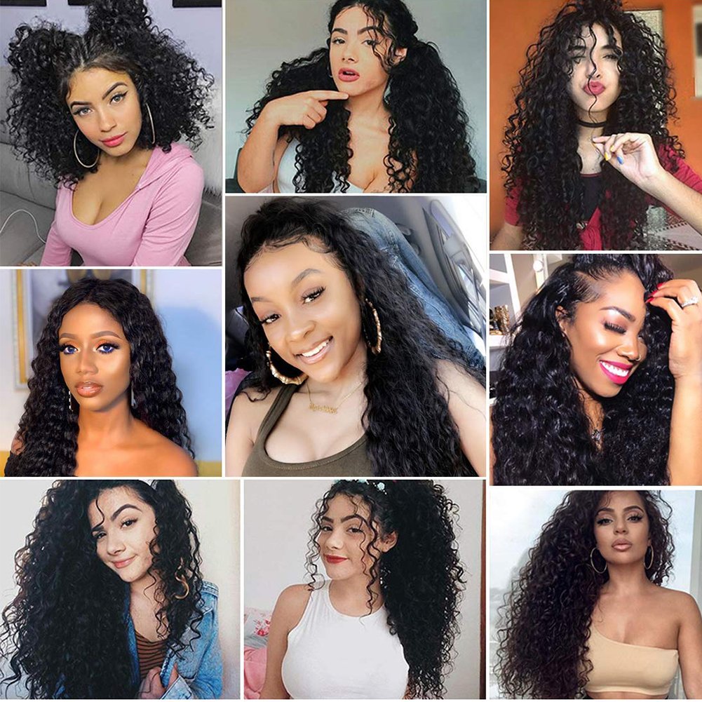 High Quality Brazilian/Peruvian 100% Raw Human Hair HD Full Lace Water Wave Wig Real Hair Full Lace Wig on Sale For Women