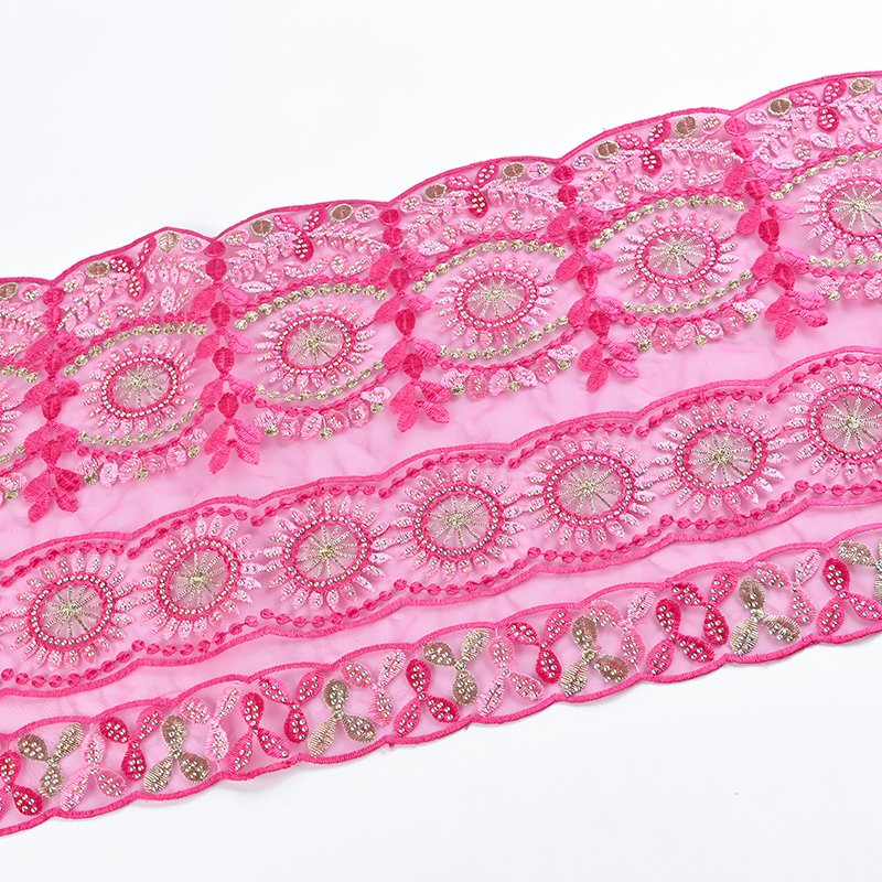 Hot Wholesale Embroidery Lace Decorative Clothing Can Be Wholesale Lace