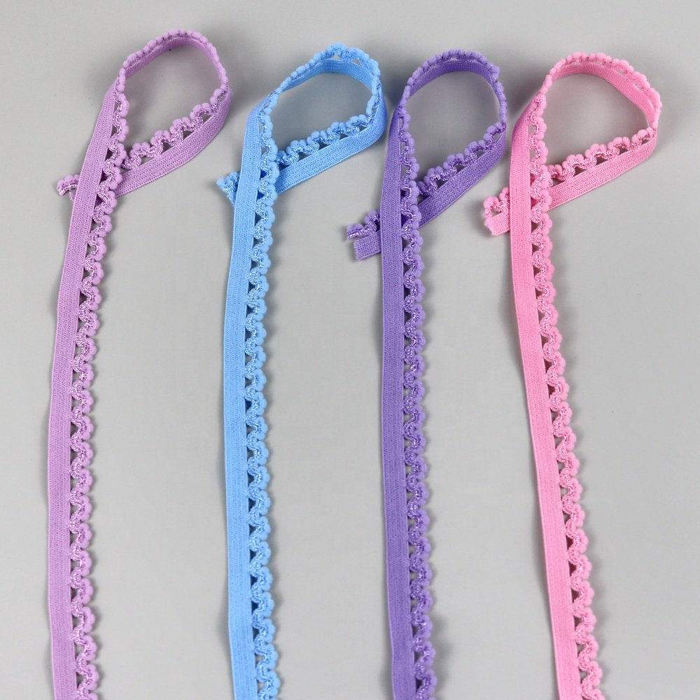 Factory cheap comfortable nylon stretch lace elastic straps for women's underwear shoulder band