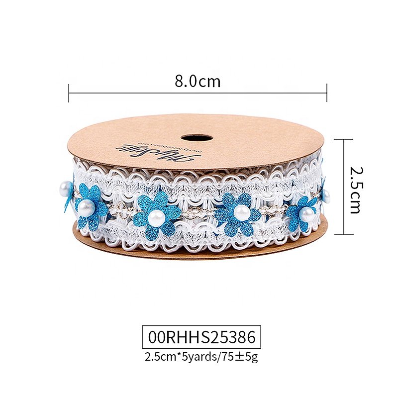 MSD Factory 2023 Lace Ribbon Bead Flower And Sewing Craft Garment Accessories Decoration