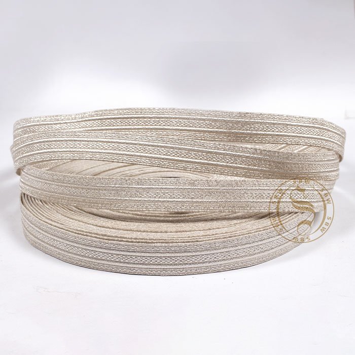 Customized Sash Belt Braid Double Stripe Braid Lace for Fuerzas Armadas Uniforms | Ceremonial Gold and Silver Braid Laces