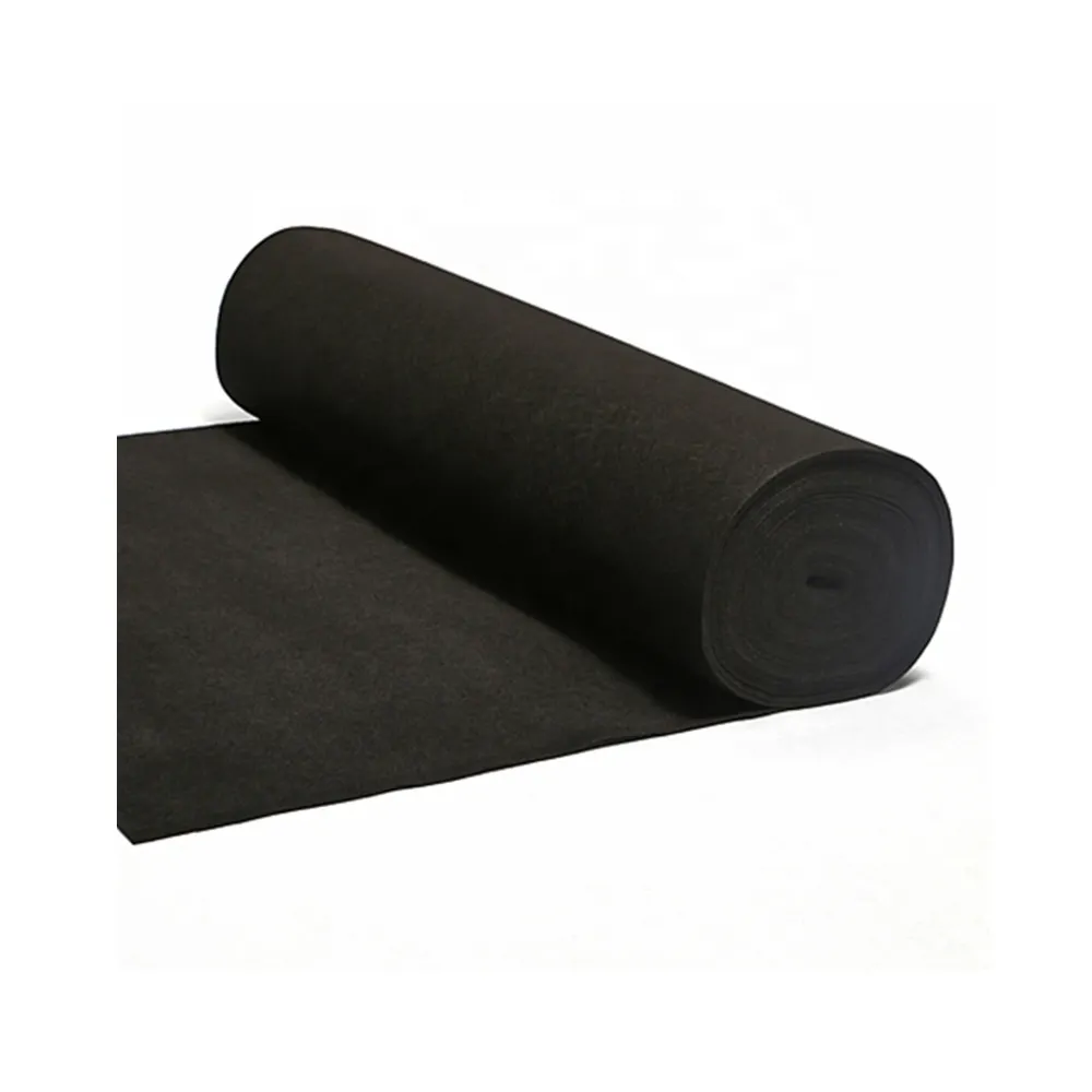 100% Polyester Punched Waterproof Sustainable Breathable Garment Tennis Materials Felt Fabric For Embroidery