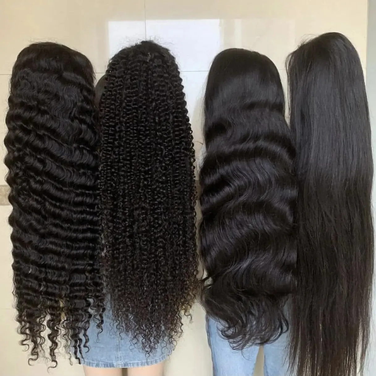 Wholesale Mongolian Afro Kinky Curly Wig Natural 13x4 Lace Front Human Hair Wigs For Black Women Pre Plucked Virgin Hair Wig