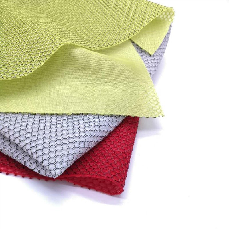 fashion design decorative poly mesh 3d indian lace embroidery fabric handmade