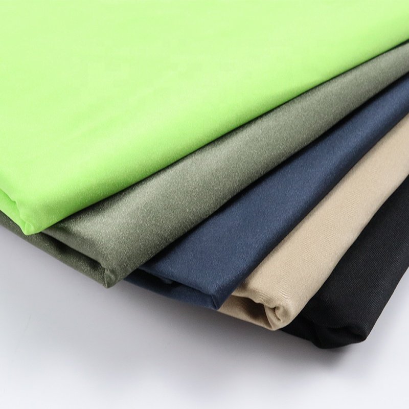 82% nylon 18% spandex fabric elastane 180g bright swimwear sports 4 way Stretch knit yoga pants and sportswear fabric