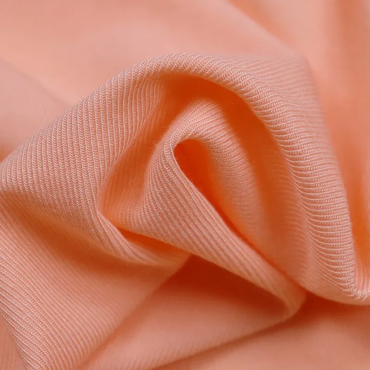 Knitted ribbed fabrics for underwear 89% modal 11% spandex Breathable spandex soft underwear fabrics