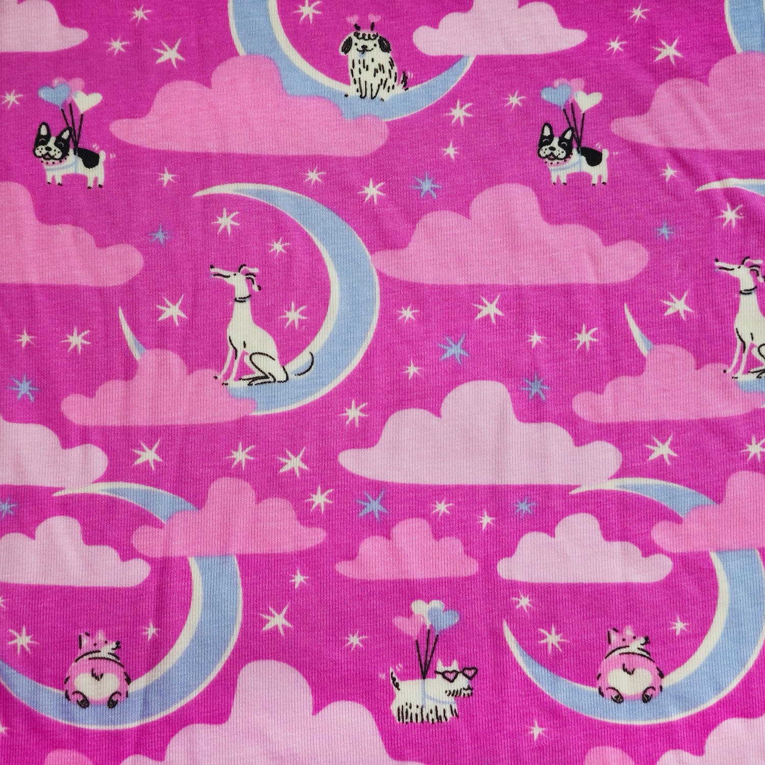 Custom Anti-Bacteria Stretch Bamboo Cotton Spandex Cartoon Printed Bamboo 1x1 Rib Fabric For Kids Clothing