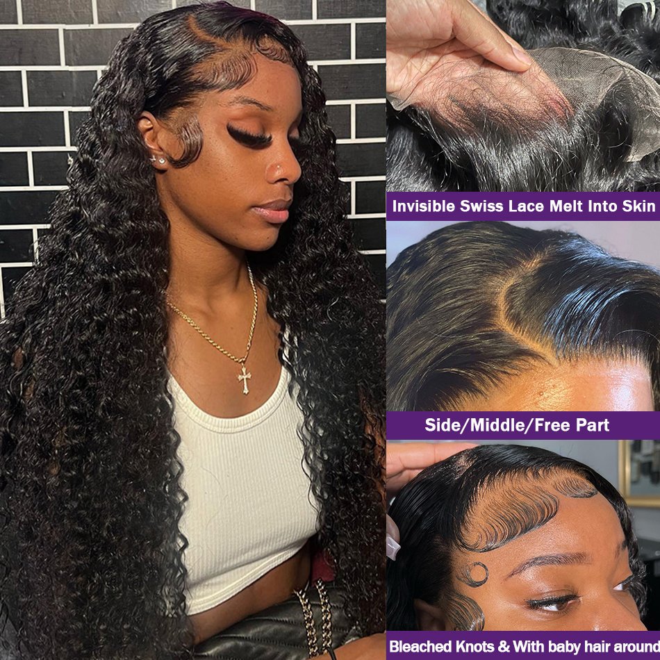 Kinky Curly Human Hair Wig Vendors Lace Frontals 13x4 Long Hair Wig for Female Raw Hair Extensions Wigs Wholesale Brazilian