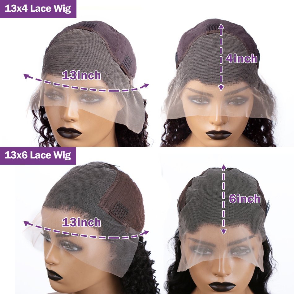Kinky Curly Human Hair Wig Vendors Lace Frontals 13x4 Long Hair Wig for Female Raw Hair Extensions Wigs Wholesale Brazilian
