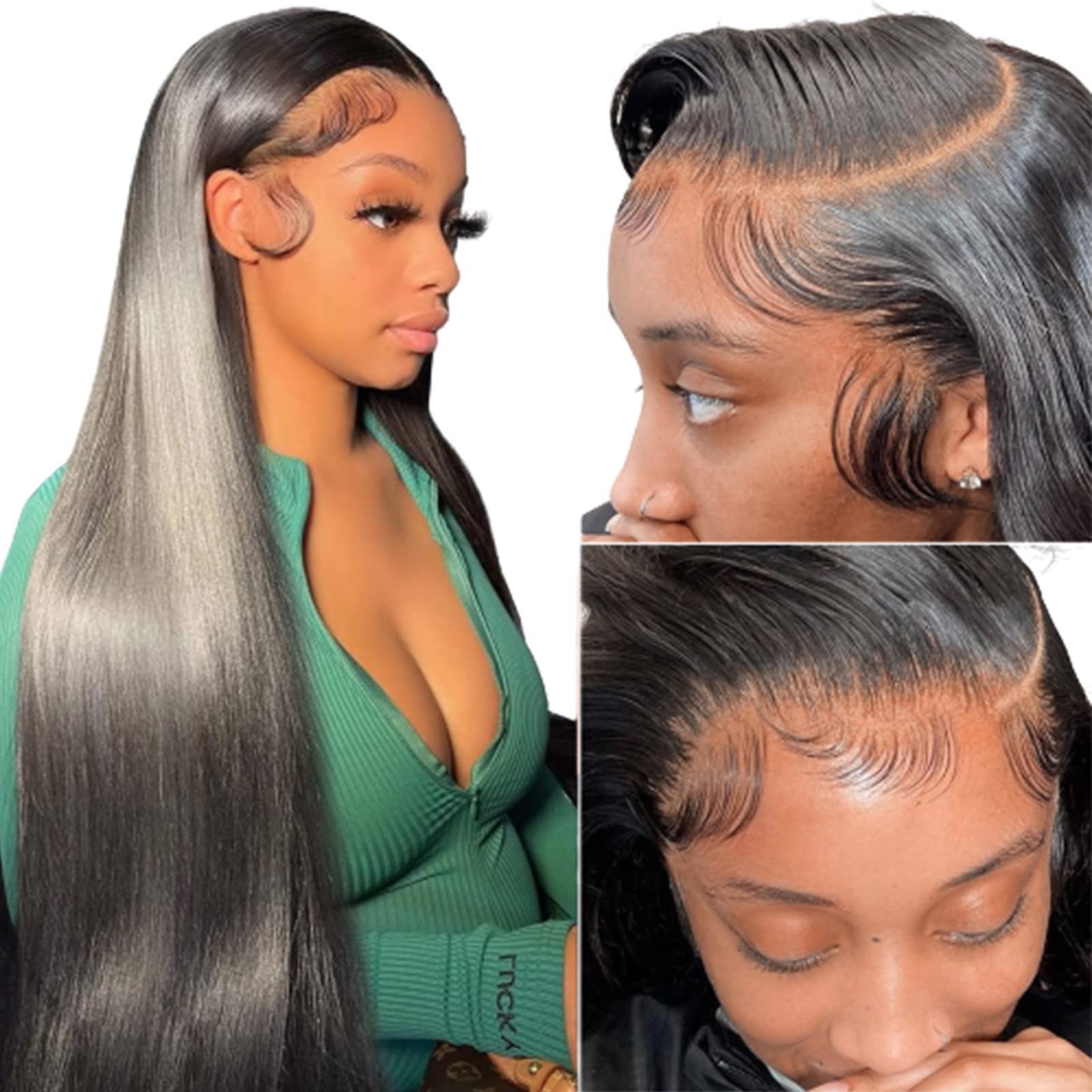 Remy 300 Density Colored Honey Blonde Brown Indian Human Hair Curly Afros 360 Wig Lace Front For Women 40 Inch