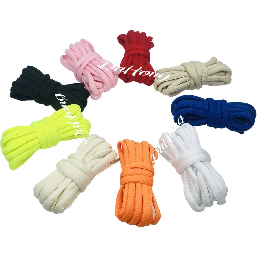 Cool Nice Custom Premium Sports Thick Rope White Fat Oval Shoe Laces in 3 Different Lengths