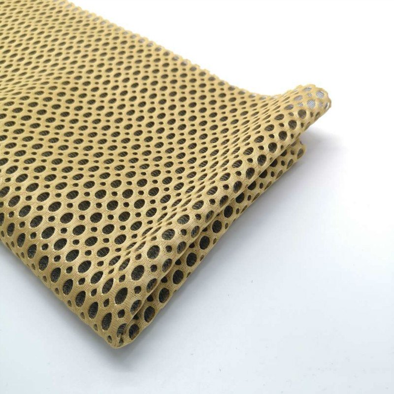Black embroidery fabric made in import embroidery machine