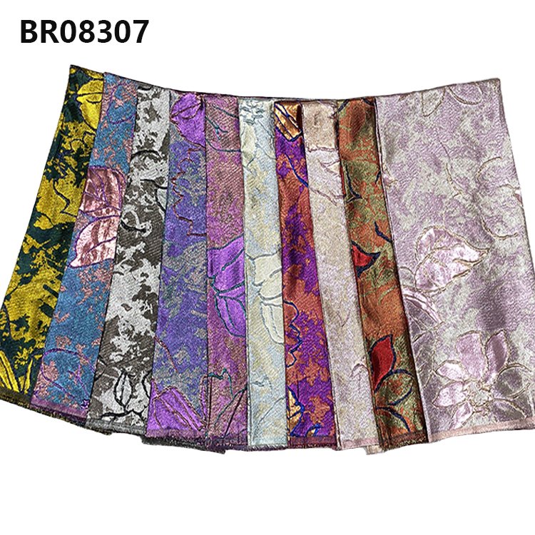 CHOCOO Wholesale Custom Brocade Jacquard Fabric African Luxury Jacquard Lace Fabric For Clothing Making